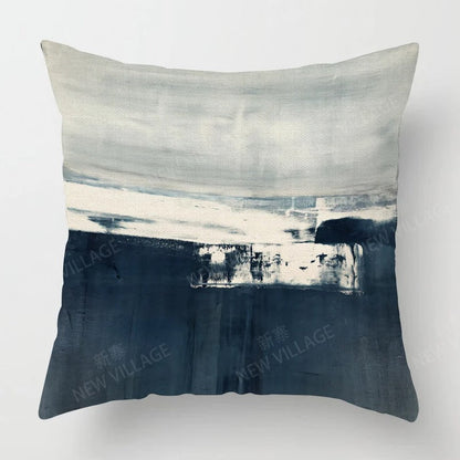 Colorful Linen Throw Pillow Cover
