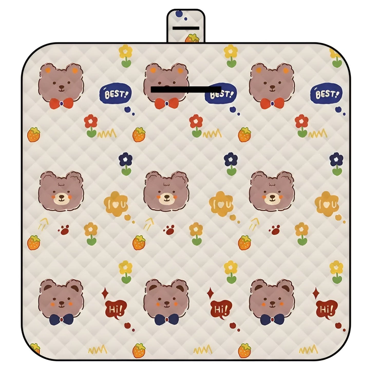 Portable Baby Play Mat with Padded Waterproof Layer