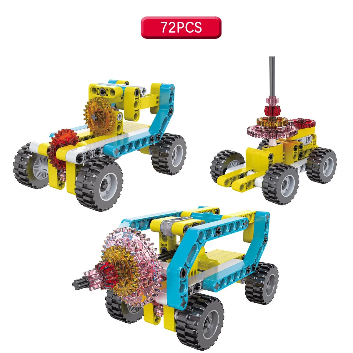 Fun STEM Building Blocks Construction Toy Set