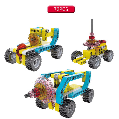Fun STEM Building Blocks Construction Toy Set