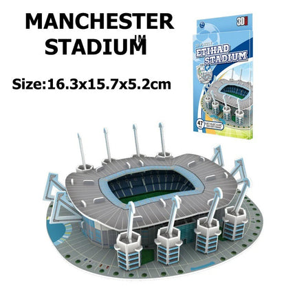 Small 3D Football Field Jigsaw Puzzle for Kids