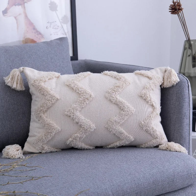 Vintage Chic Tufted Pillow Cover