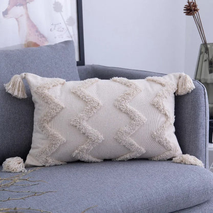Vintage Chic Tufted Pillow Cover