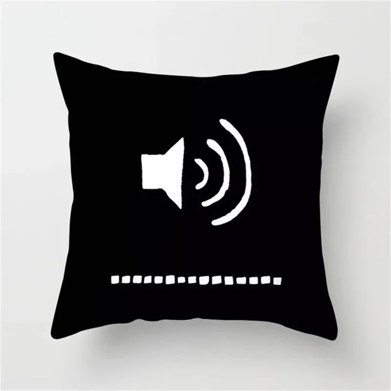 Modern Geometric Pattern Throw Pillow Cover