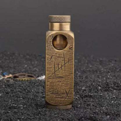 Vintage Metal Kerosene Lighter Classic Collector
