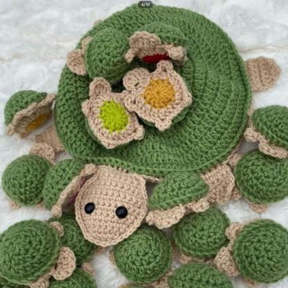 Colorful Turtle Amigurumi Toy