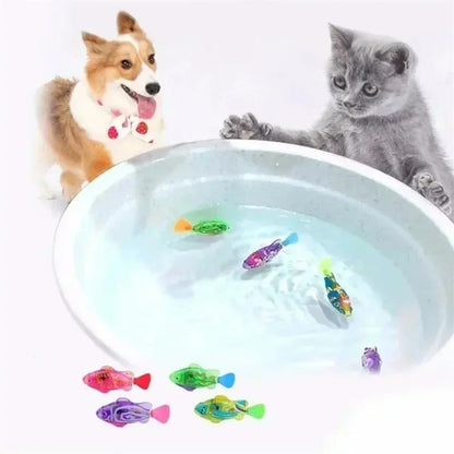 Colorful LED Water Swimming Fish Toy - Halri