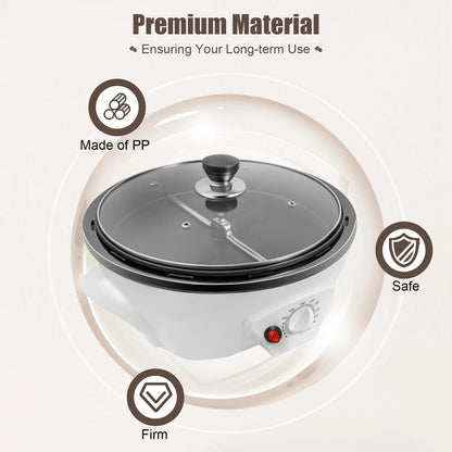 Digital Coffee Roaster with Custom Heat Settings