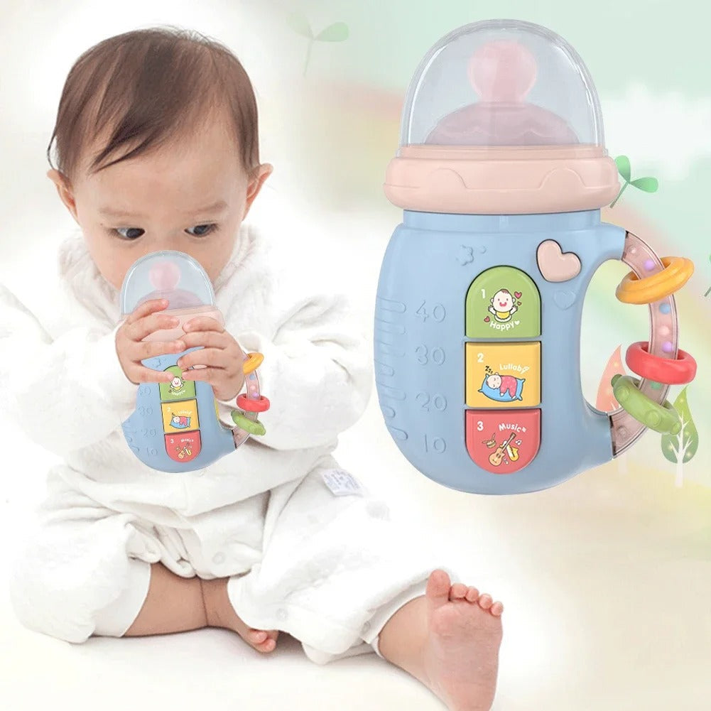 Soothing Baby Pacifier with Teether and Rattle Toy - Halri