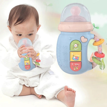 Soothing Baby Pacifier with Teether and Rattle Toy - Halri