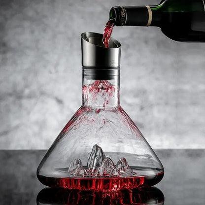 Luxury Wine Carafe with Fast Aeration and Filter - Halri