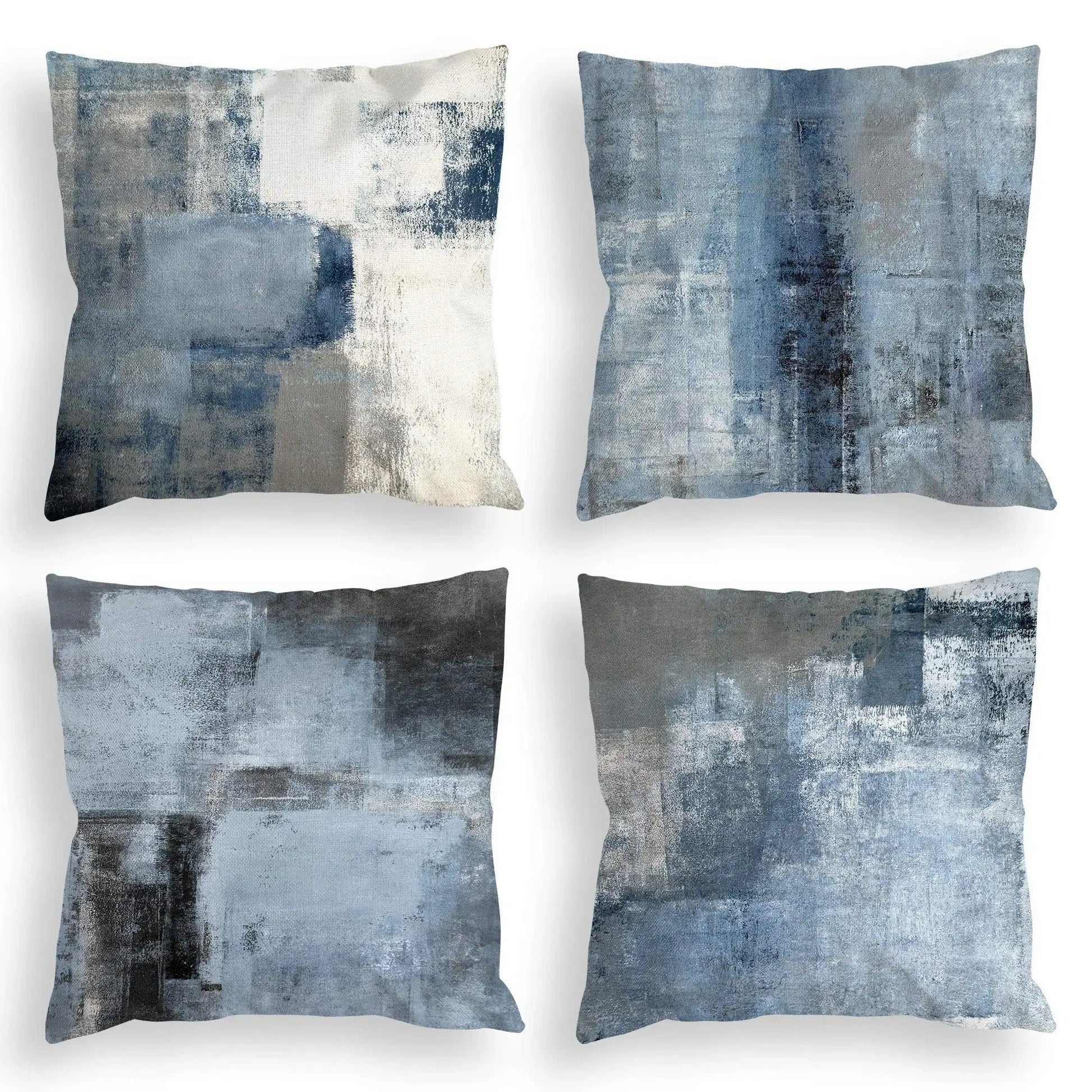 Colorful Linen Throw Pillow Cover - Halri
