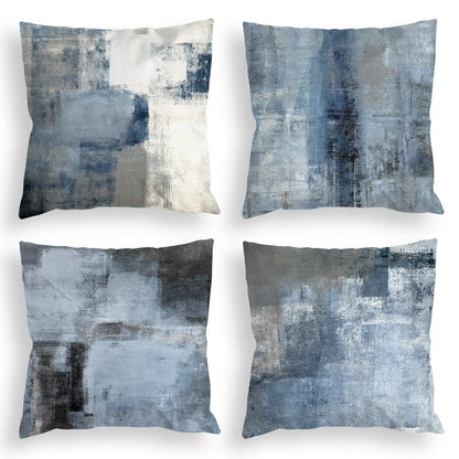 Colorful Linen Throw Pillow Cover - Halri