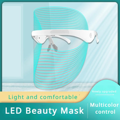 Relaxing Face LED Mask with 216 LED Lights
