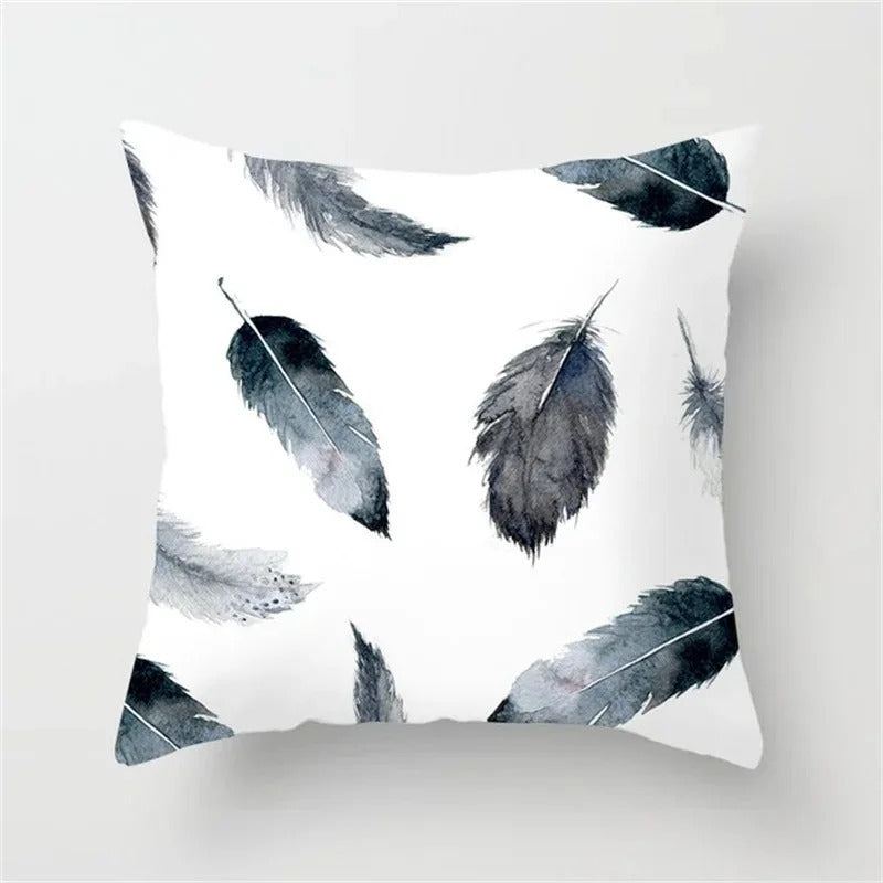 Modern Geometric Pattern Throw Pillow Cover