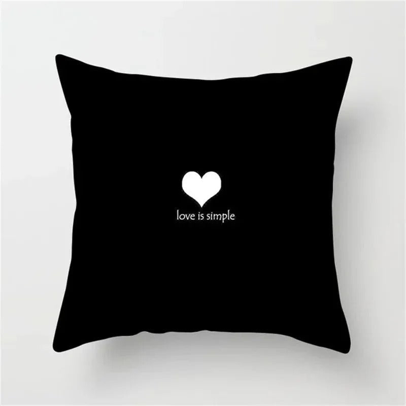 Modern Geometric Pattern Throw Pillow Cover