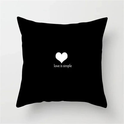 Modern Geometric Pattern Throw Pillow Cover