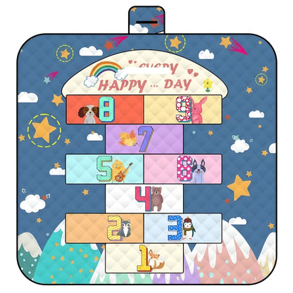 Portable Baby Play Mat with Padded Waterproof Layer