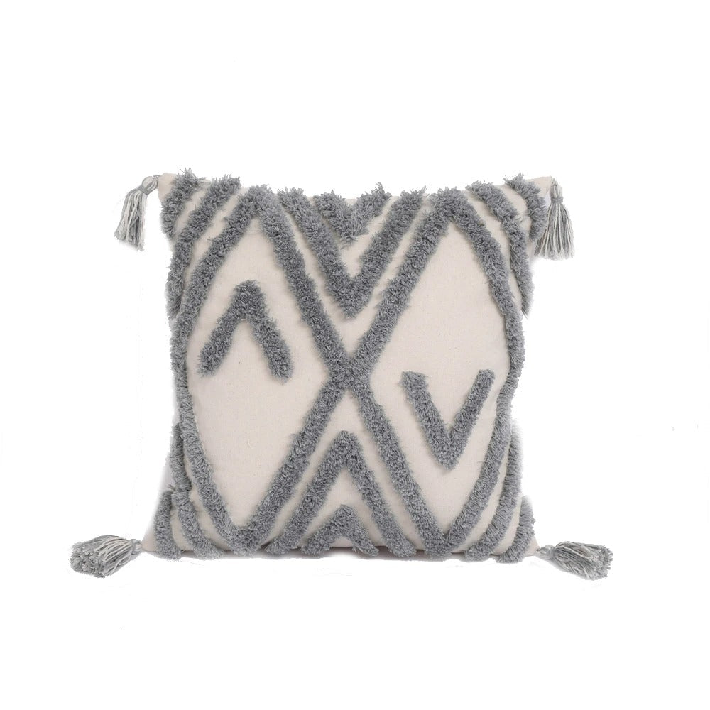 Vintage Chic Tufted Pillow Cover