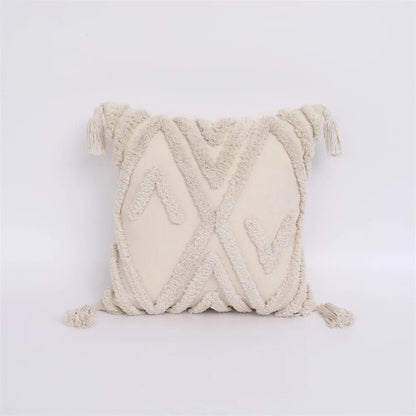 Vintage Chic Tufted Pillow Cover