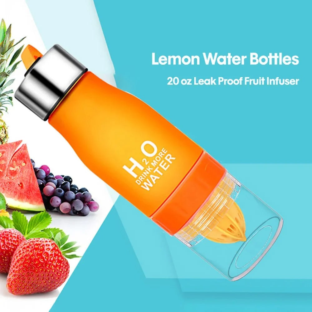 Green Healthy Fruit Flavor Water Bottle