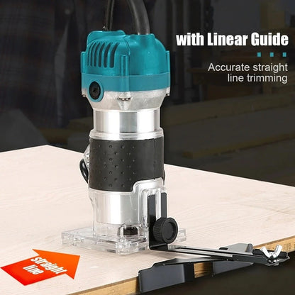 Powerful 800W Electric Wood Trimmer Router Tool - Halri