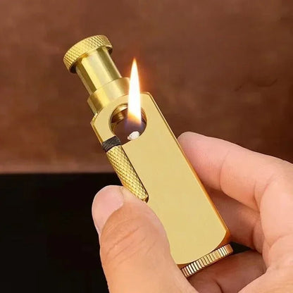Vintage Metal Kerosene Lighter Classic Collector - Halri