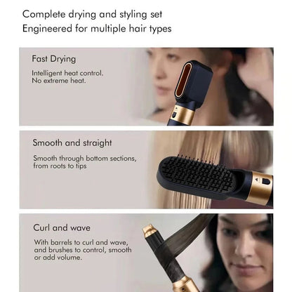 Multi-Function Hair Curler and Straightener
