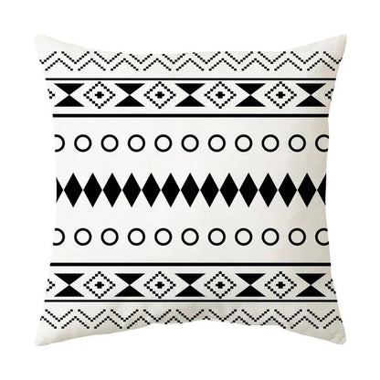 Modern Geometric Pattern Throw Pillow Cover