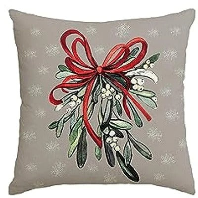 Green Holiday Pillow Cover 45x45 cm