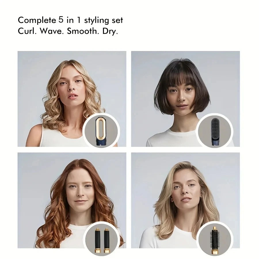 Multi-Function Hair Curler and Straightener