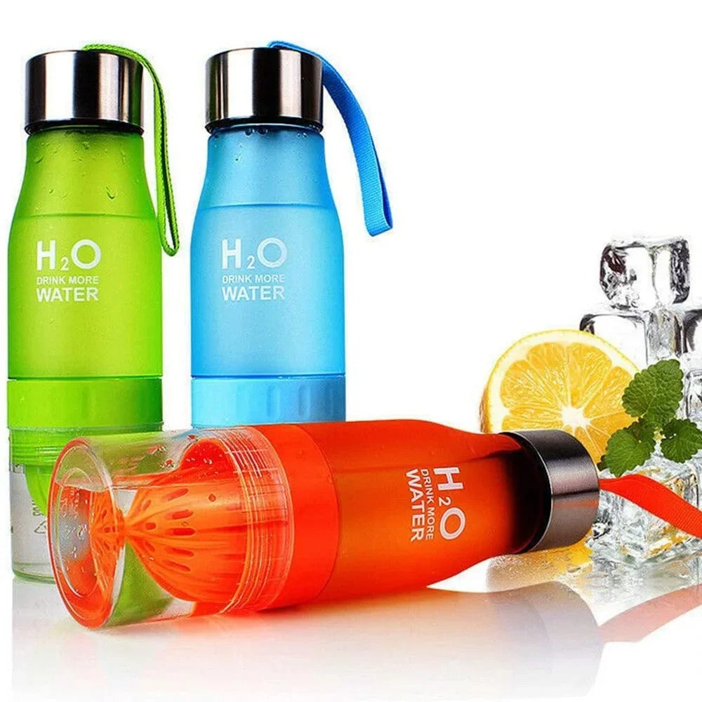Green Healthy Fruit Flavor Water Bottle