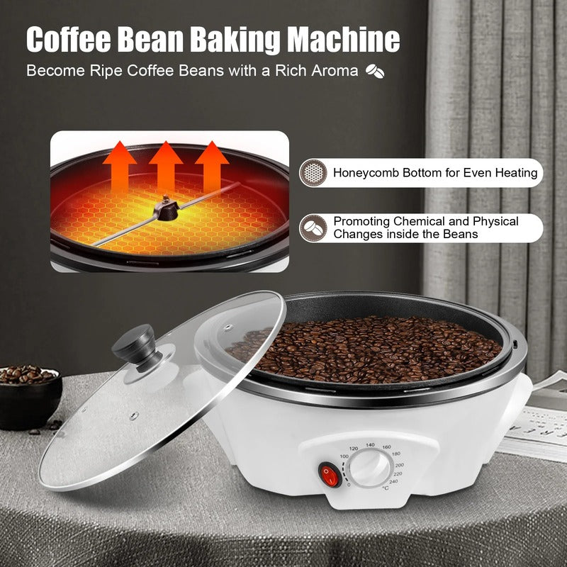 Digital Coffee Roaster with Custom Heat Settings