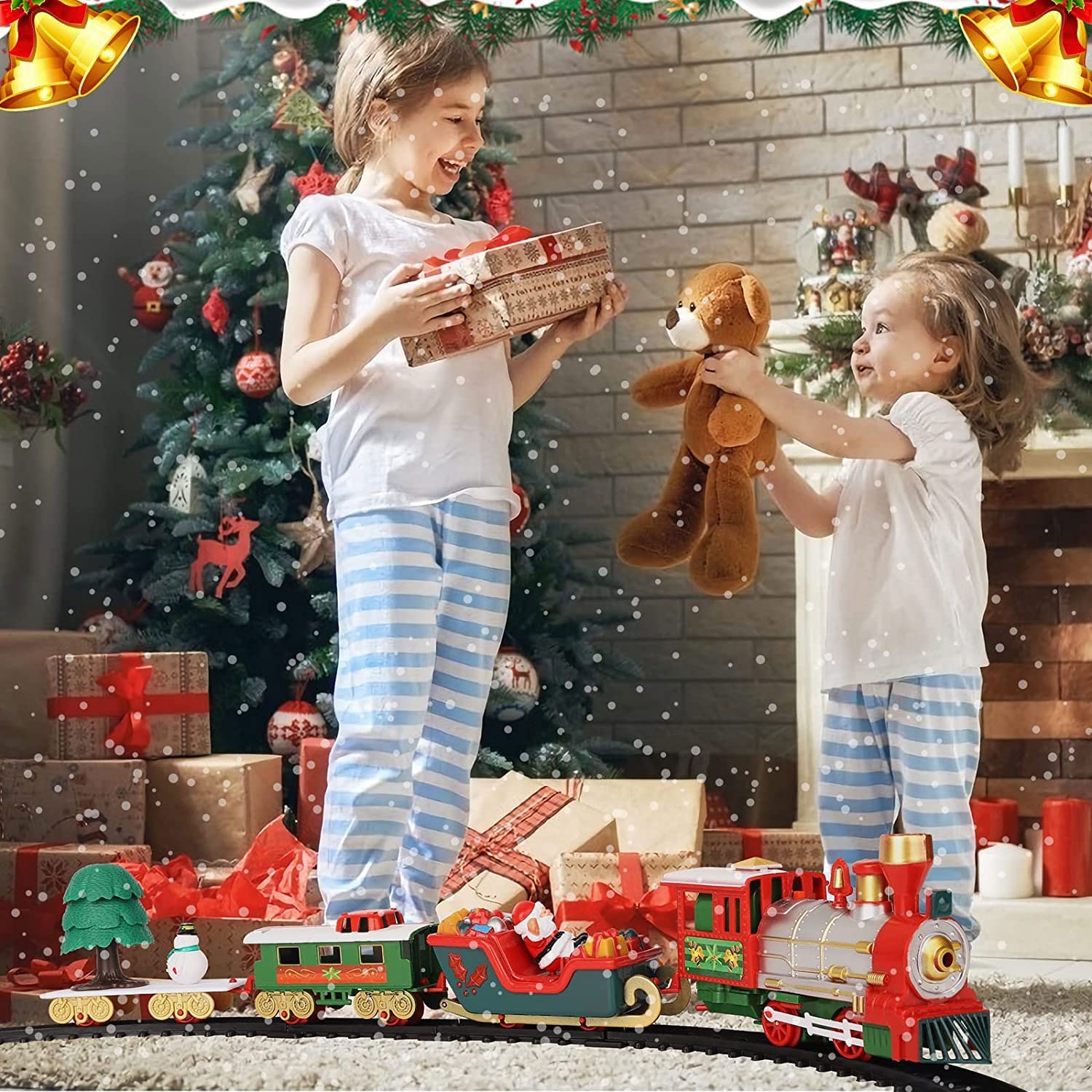 Complete Christmas Train Table Set - Halri