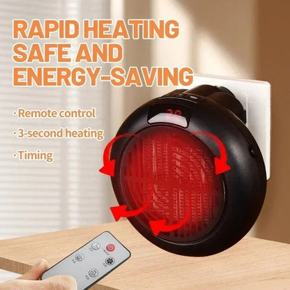 Compact Instant Bathroom Heater with Remote Control