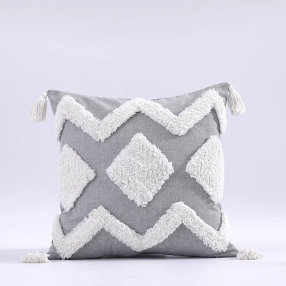 Vintage Chic Tufted Pillow Cover