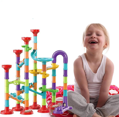 Colorful Marble Drop Block Set - Halri