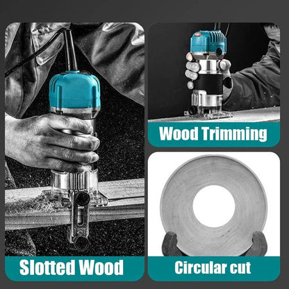 Powerful 800W Electric Wood Trimmer Router Tool