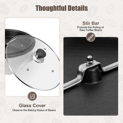 Digital Coffee Roaster with Custom Heat Settings