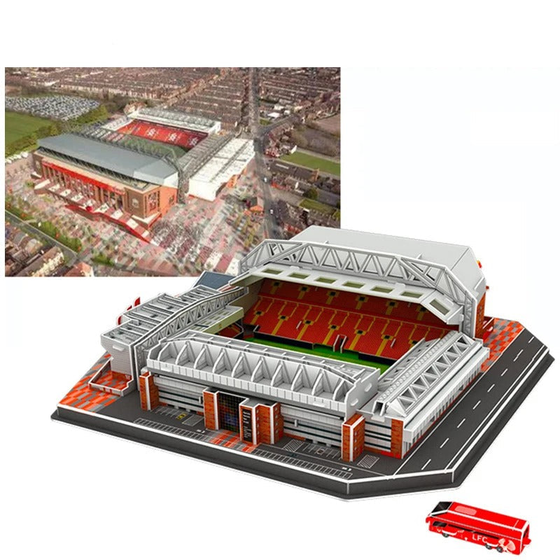 Small 3D Football Field Jigsaw Puzzle for Kids - Halri