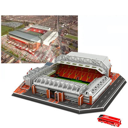 Small 3D Football Field Jigsaw Puzzle for Kids - Halri