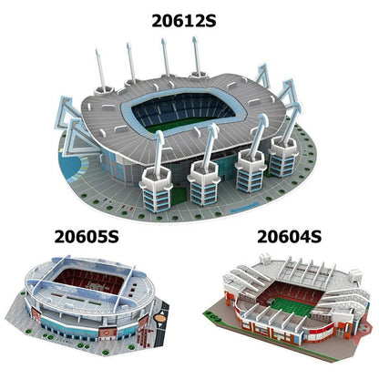 Small 3D Football Field Jigsaw Puzzle for Kids