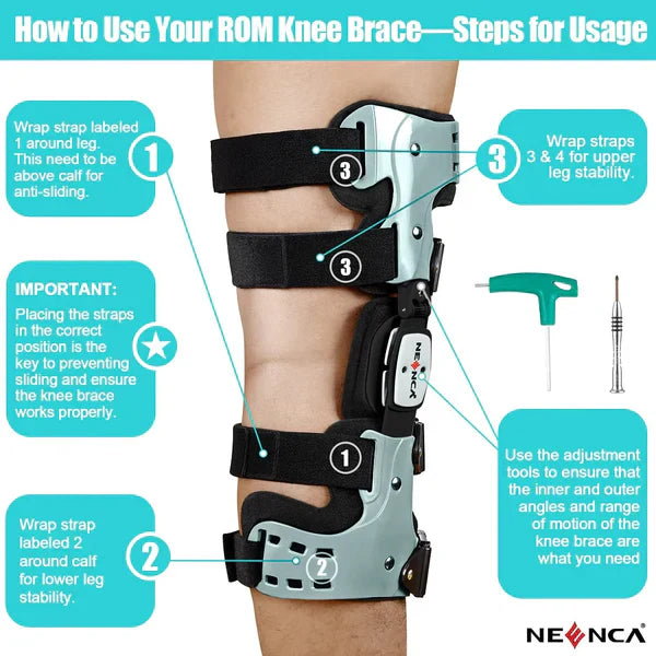 Comfortable Knee Strap for Extra Support & Stability