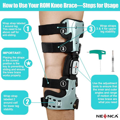 Comfortable Knee Strap for Extra Support & Stability