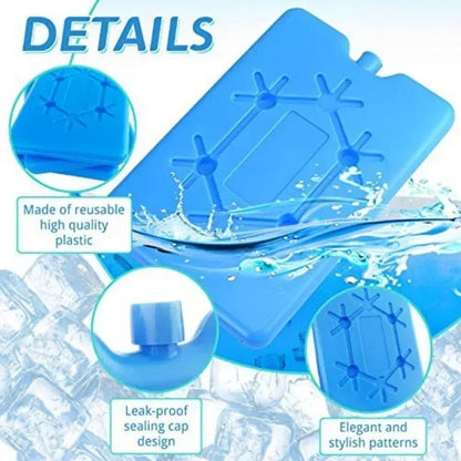 Long Lasting Cooler Gel Packs Stay Fresh