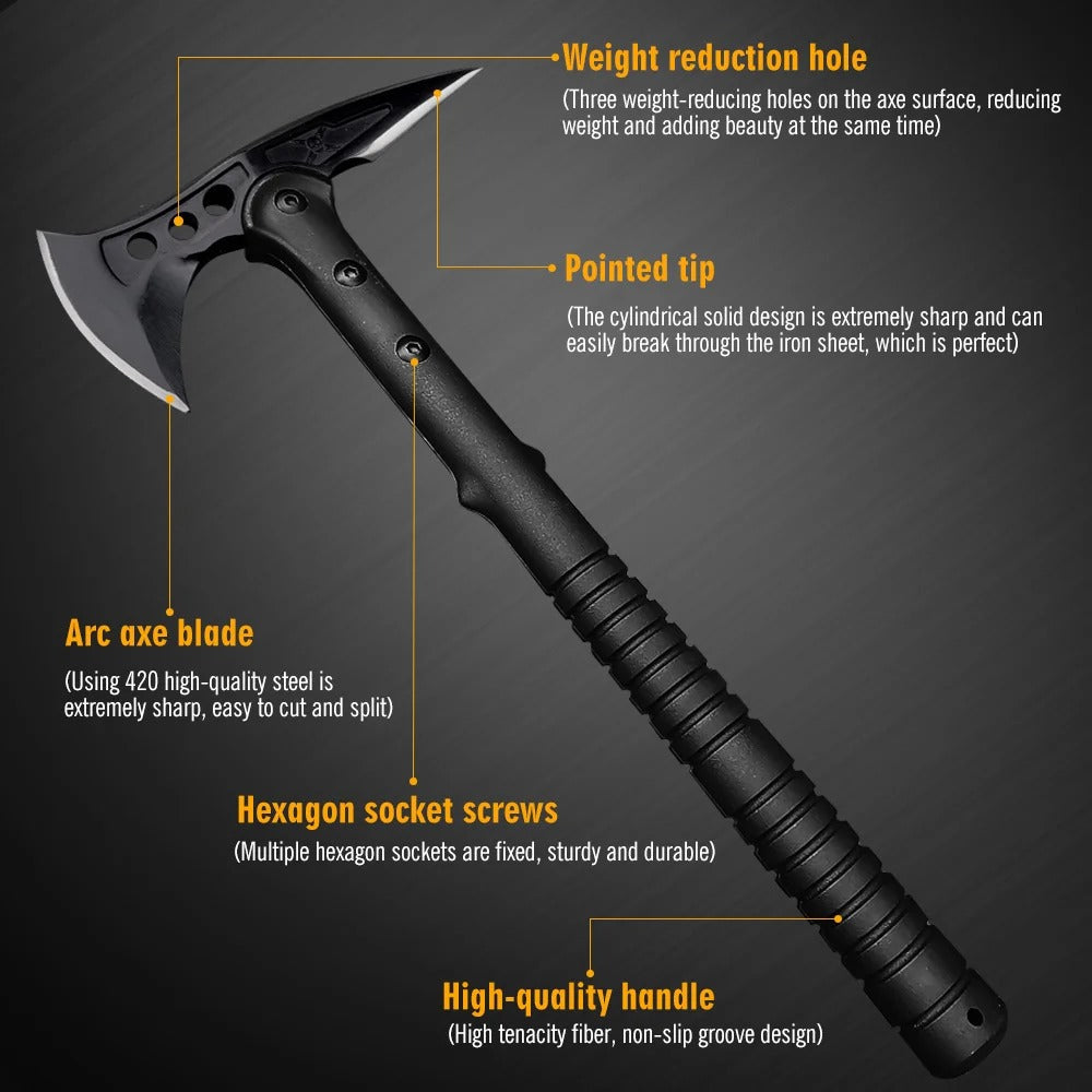 Practical Heavy Duty Camping Survival Axe