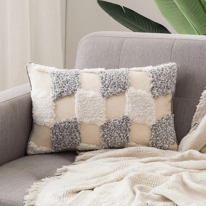Vintage Chic Tufted Pillow Cover