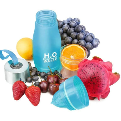 Green Healthy Fruit Flavor Water Bottle