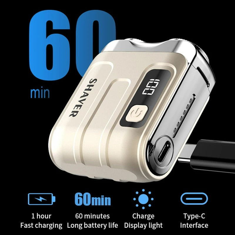 Portable Rechargeable Travel Shaver