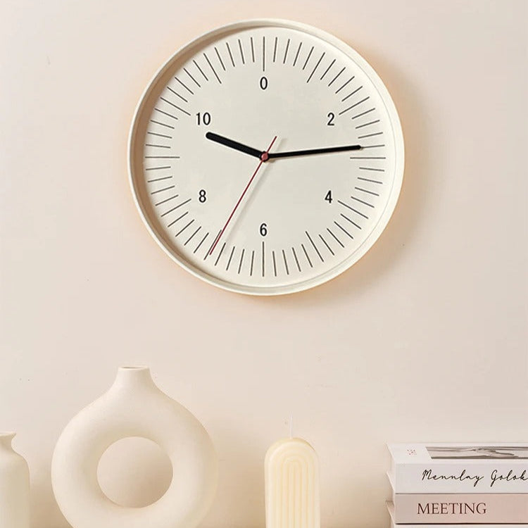 Vibrant Round Wall Clock Modern Home Decoration